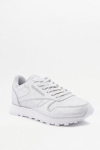 Reebok Classic Diamond Silver Metallic Trainers - Womens Uk 5