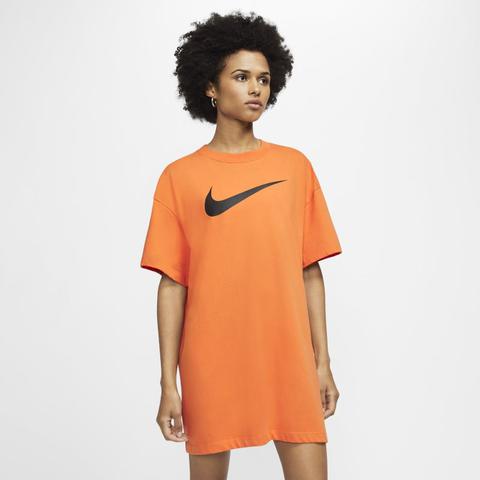 Robe Nike Sportswear Swoosh Pour Femme - Orange