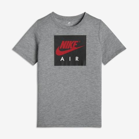 T-shirt Nike Air - Ragazzo - Grigio