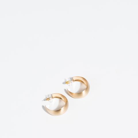 Golden Basics Hoop-earrings