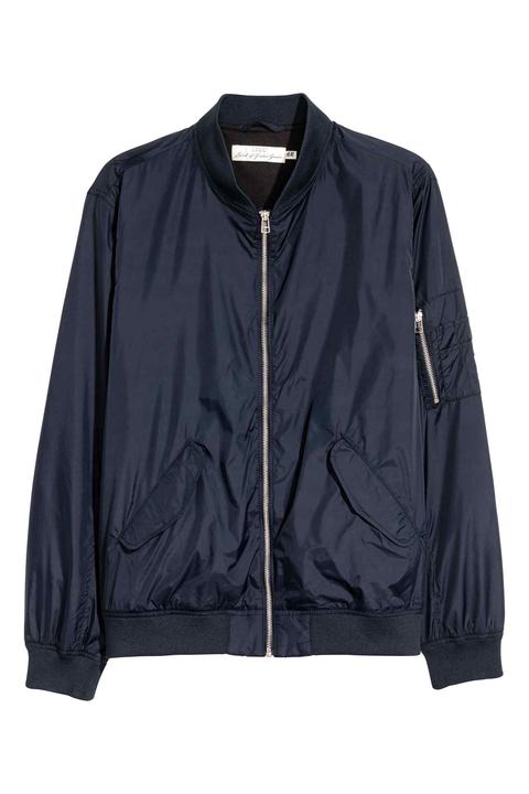 Cazadora Bomber De Nailon