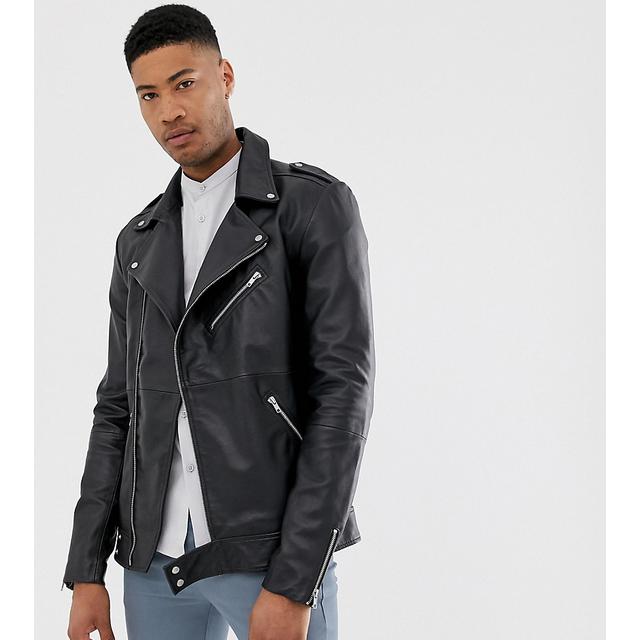 medium tall leather jacket