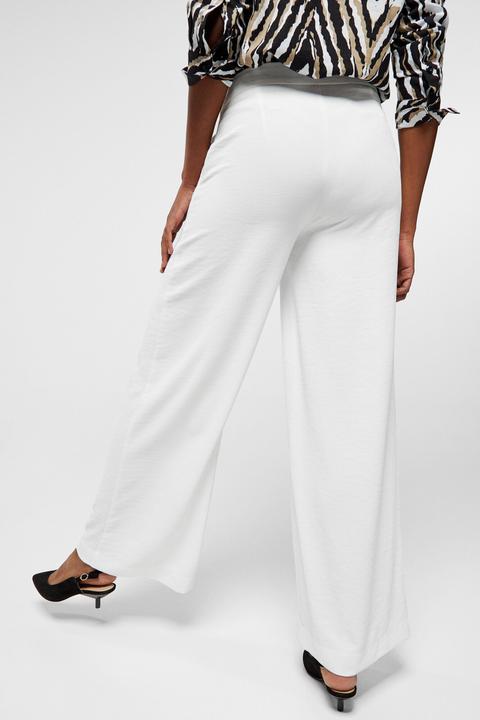 Vaqueros Cortefiel Mujer | Pantalón Vaquero Palazzo Crop Negro * Kridel