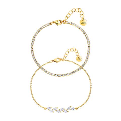 Bracelets Olena & Olha Gold Set
