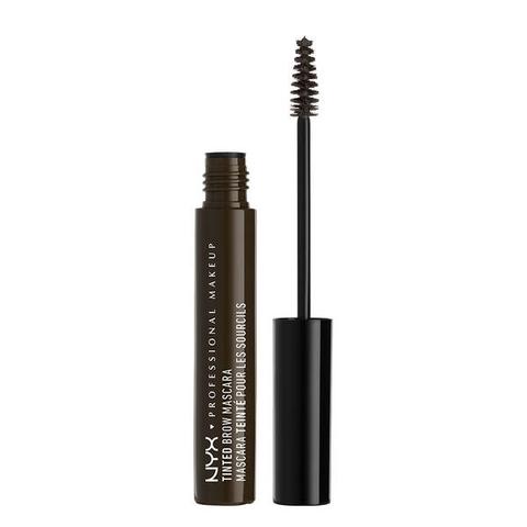 Nyx Professional Makeup Tinted Brow Mascara In Black