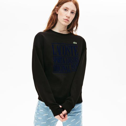 Sudaderas | Sudadera unisex Lacoste LIVE en felpa con inscripción Beige •  HAB | Lacoste Hombre · Megafincas Sevilla