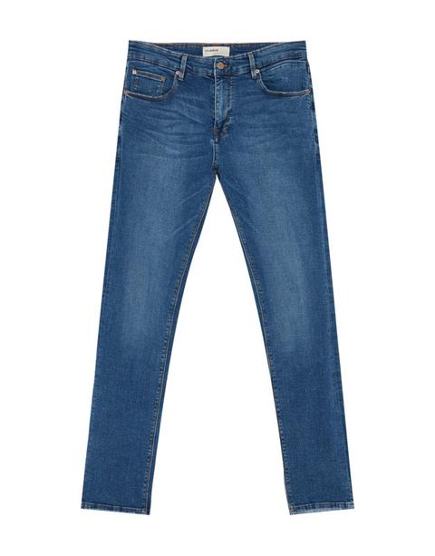Jeans Skinny Fit Azul Clásico