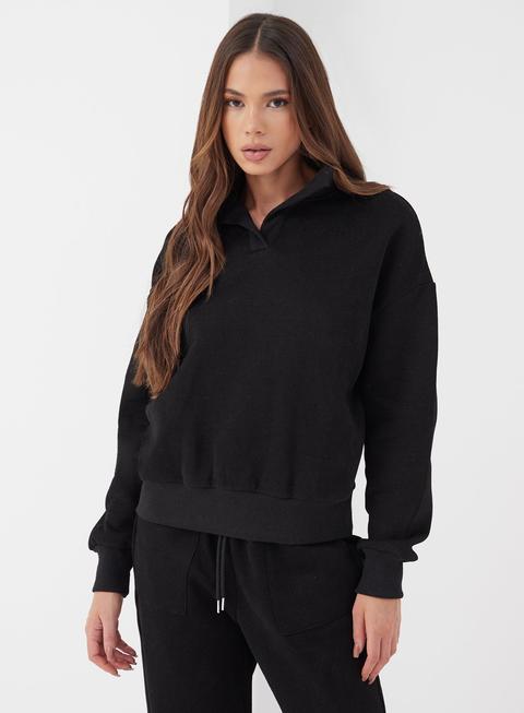 Carabella Oversized Sweatshirt Black