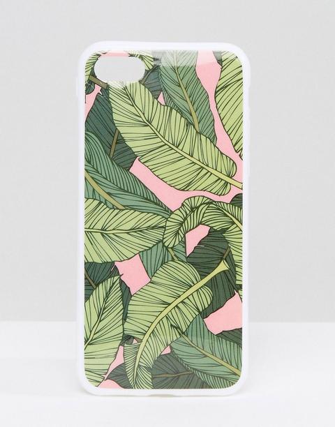 Funda Para Iphone 7 Con Estampado De Hojas De Plátano De Signature