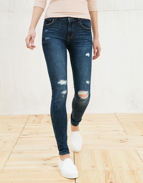 Jeans Super Skinny Regular Waist