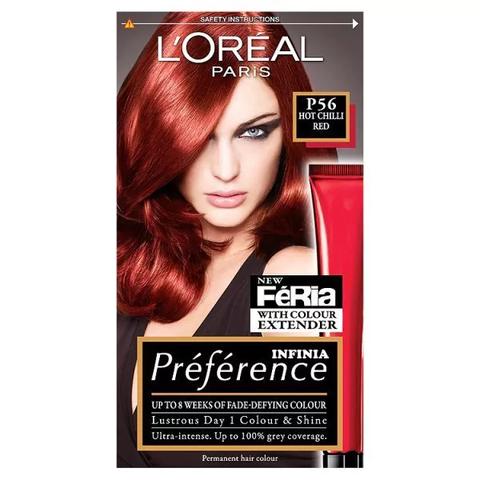 Preference Infinia P56 Pure Red Hair Dye From Superdrug On 21