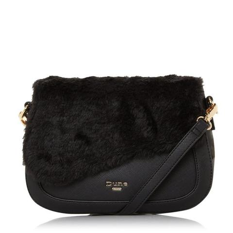 Faux Fur Cross Body Bag