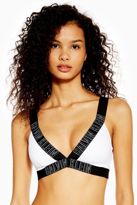 calvin klein bralette topshop