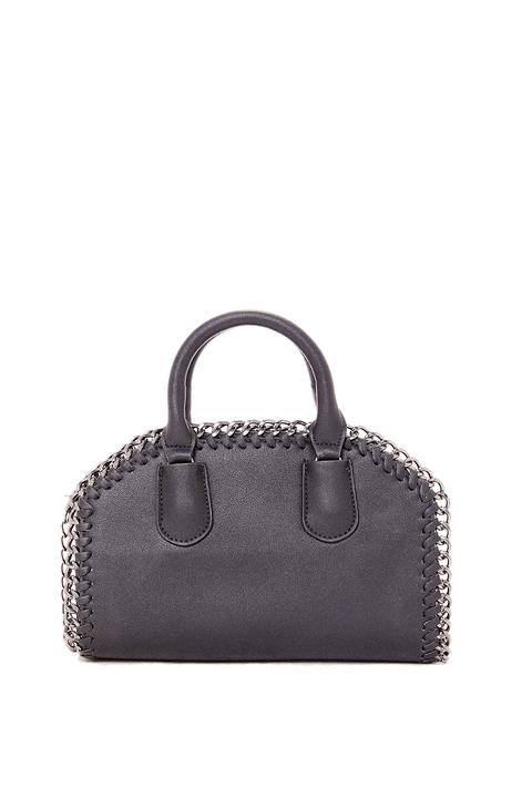 Bethany Black Chain Mini Tote Bag