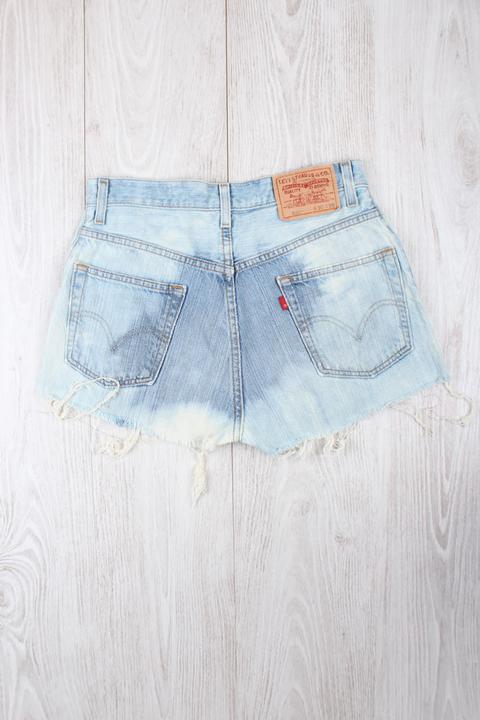 Washed Levis Shorts