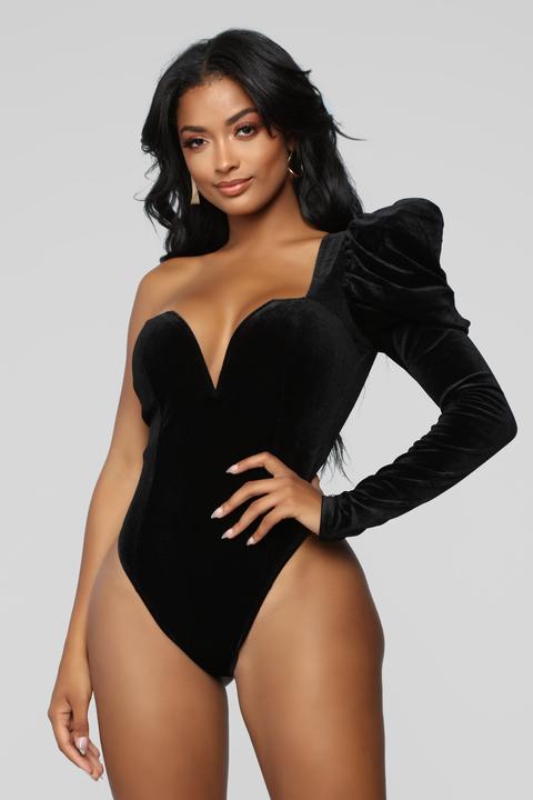 Something To Be Said Bodysuit - Black