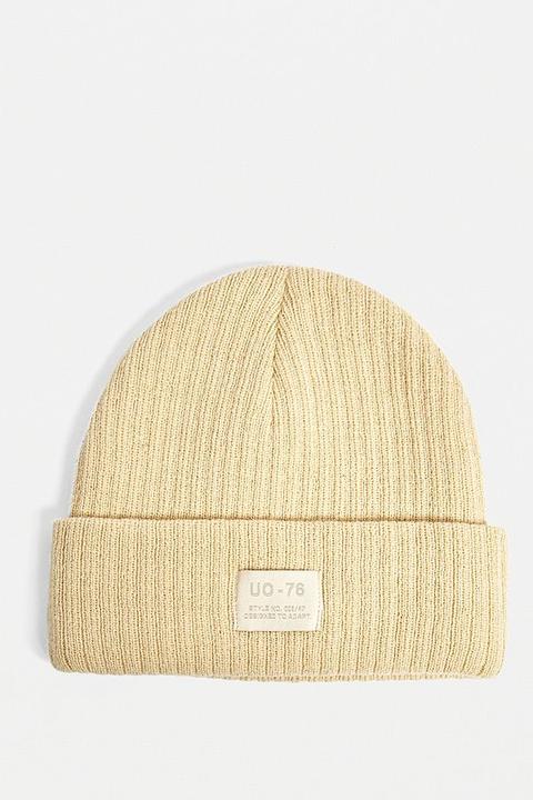 urban outfitters yellow beanie