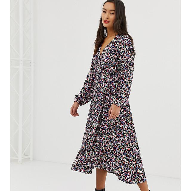new look wrap dress