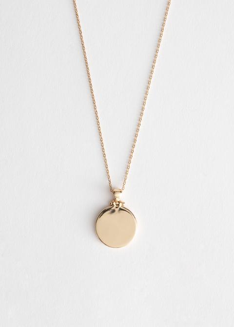 Circle Pendant Necklace