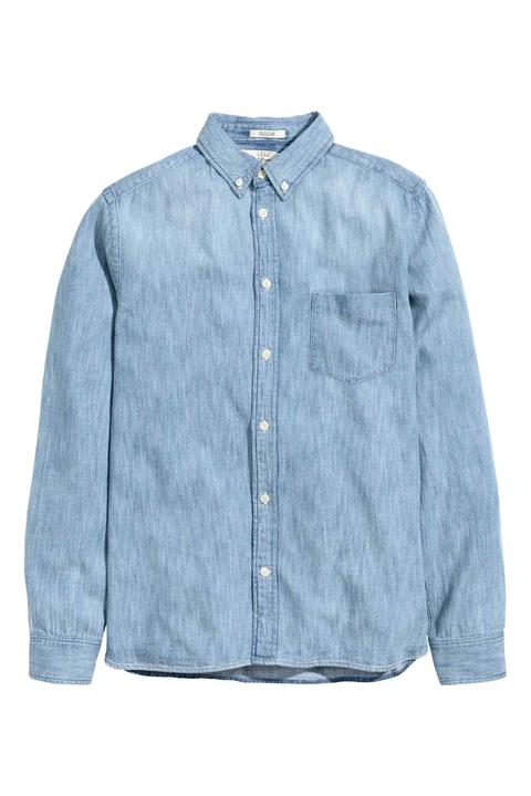 Camicia Di Jeans Regular Fit