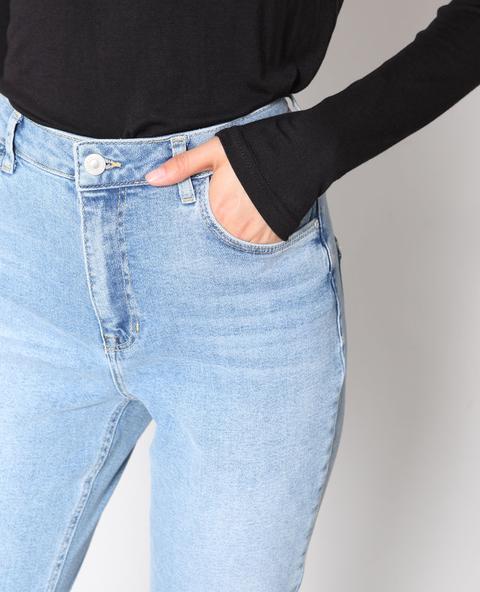 Jeans Slim A Vita Alta