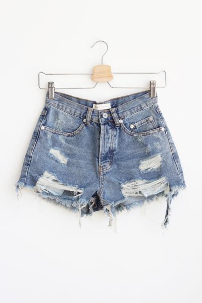 Rebekah Distressed Shorts