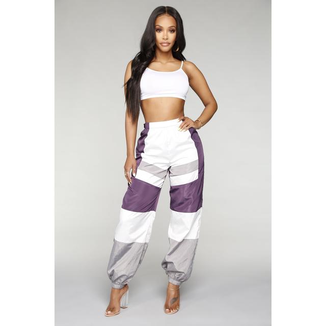 lavender joggers