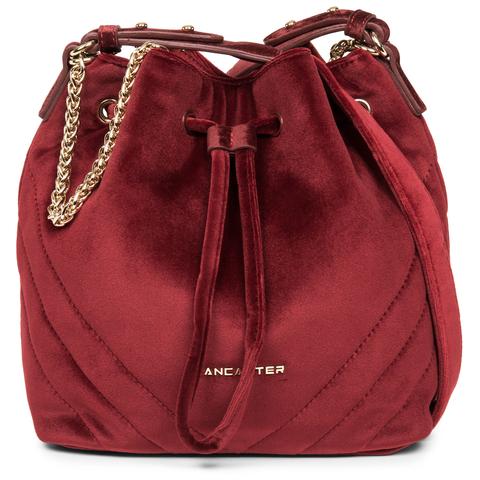 Actual Velvet Couture Petit Sac Seau Rouge