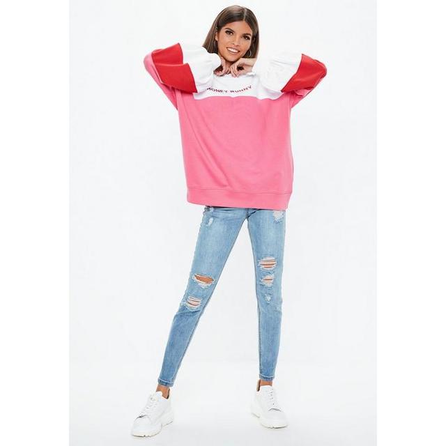 Missguided honey store bunny sweatshirt