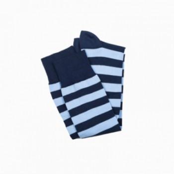 Stripes High Navy Sky Blue