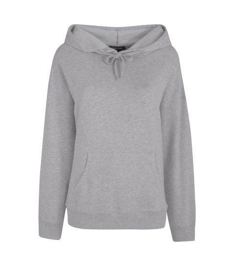 Pale Grey Oversized Hoodie New Look