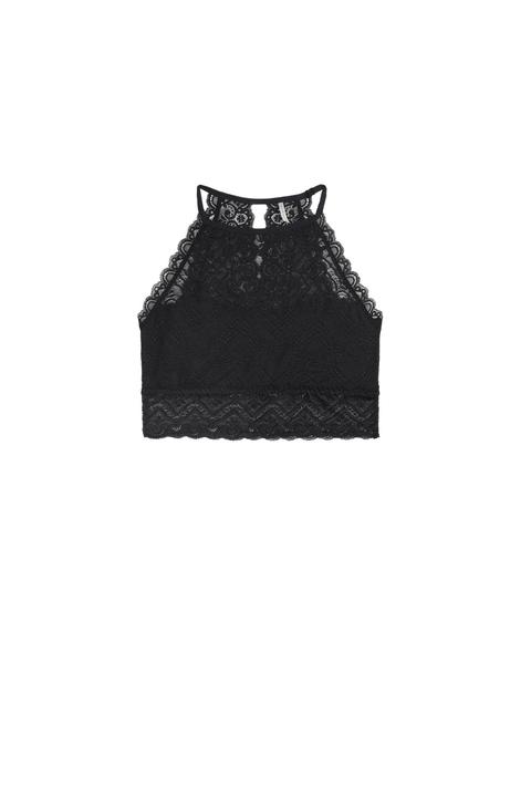 Top Bra In Pizzo Lycra® Lace