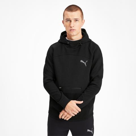 Sudadera Con Capucha De Hombre Evostripe, Negro, Talla Xs | Puma Hombres