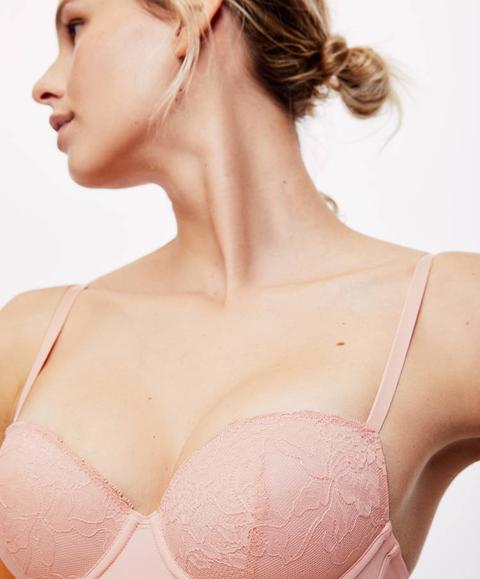 Reggiseno Classico In Pizzo Satin