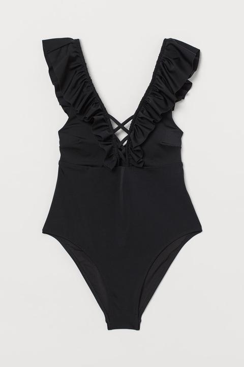 Maillot De Bain Paddé - Noir