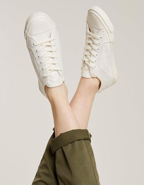 Organic Lace Up Sneakers