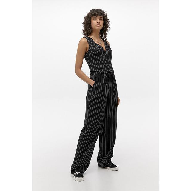 Urban outfitters black and white best sale striped pants