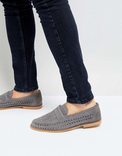 silver street woven loafers