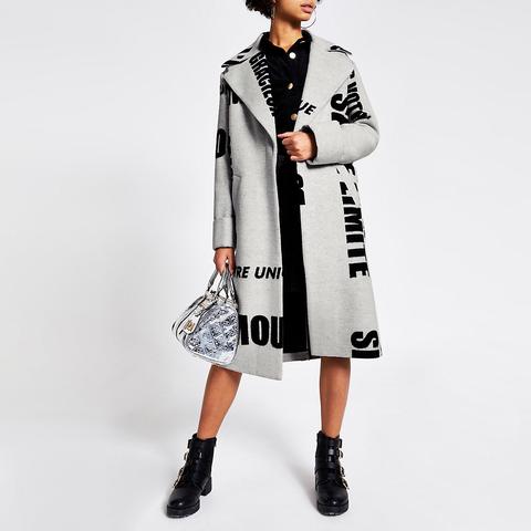 Grey river sales island coat