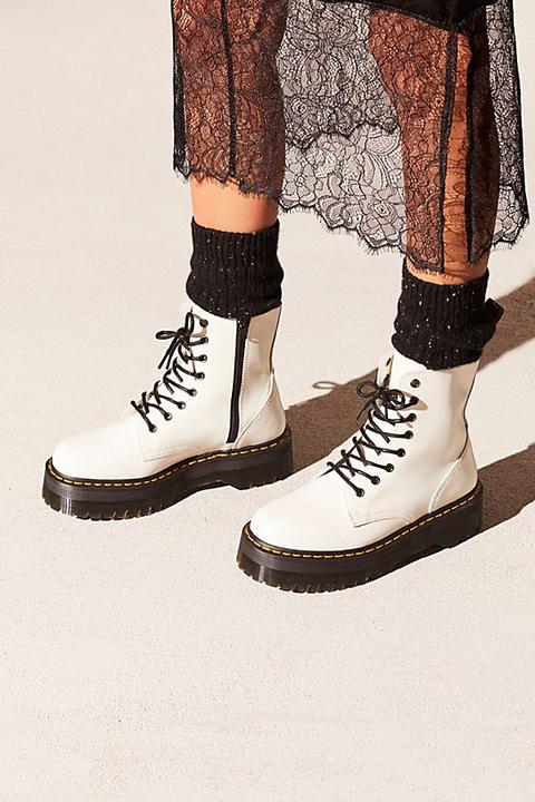 Dr Martens Jadon Lace Up Boot From Free People On 21 Buttons