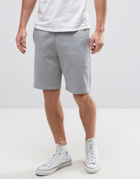 Pantalones Cortos De Chándal En Gris Marga Balmore De Jack Wills
