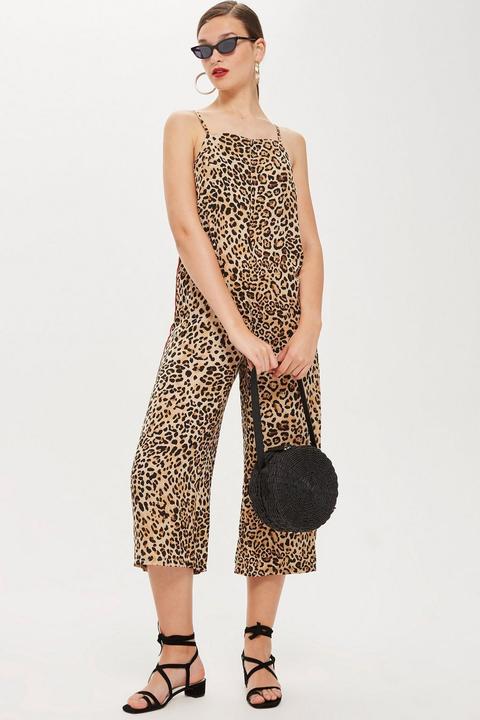 Leopard Print Jumpsuit