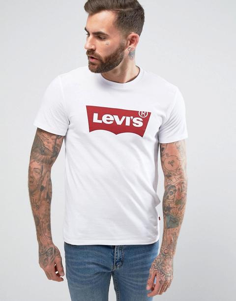 Camiseta Con Logo Estilo Murciélago De Levi's