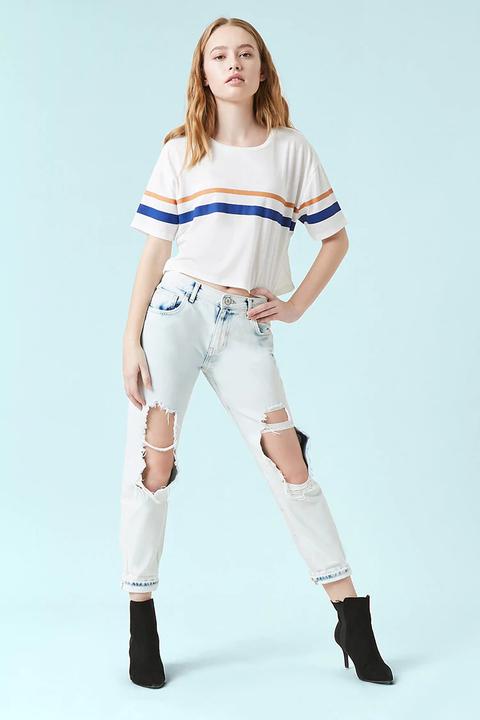 Destroyed Boyfriend Jeans