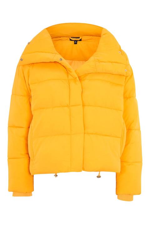 topshop wrap puffer jacket