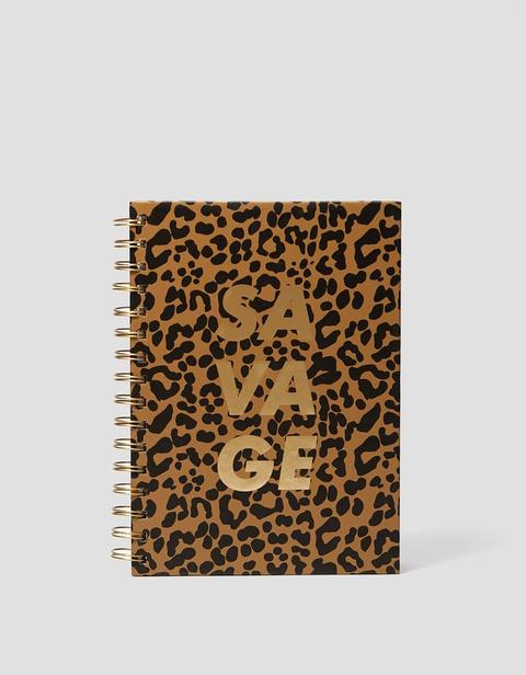 Quaderno Leopardato Marrone