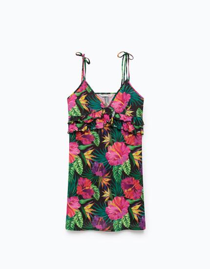 Vestido Print Tropical