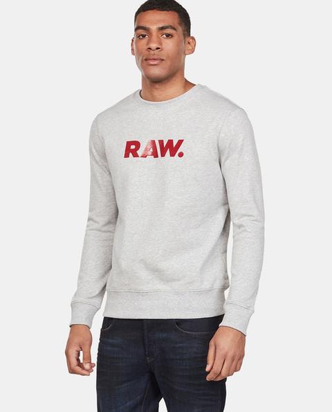 G-star Raw - Sudadera De Hombre Gris Con Cuello Redondo de El Corte Ingles  en 21 Buttons
