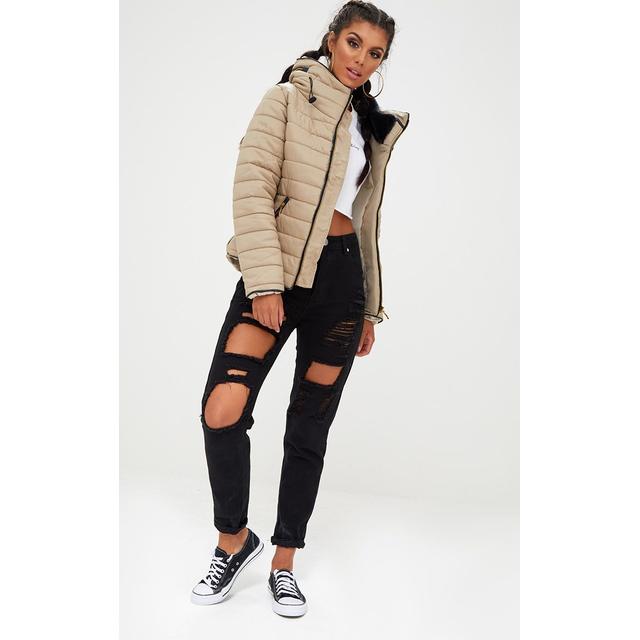 mara stone puffer jacket