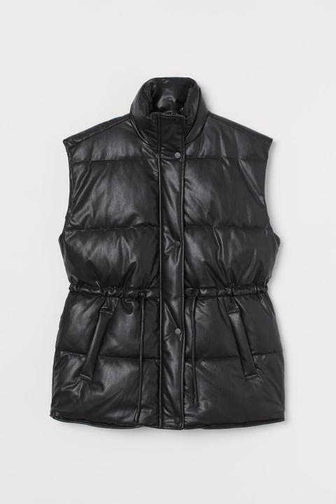 Puffer Gilet - Black